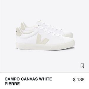 Veja Campo Canvas Sneakers White